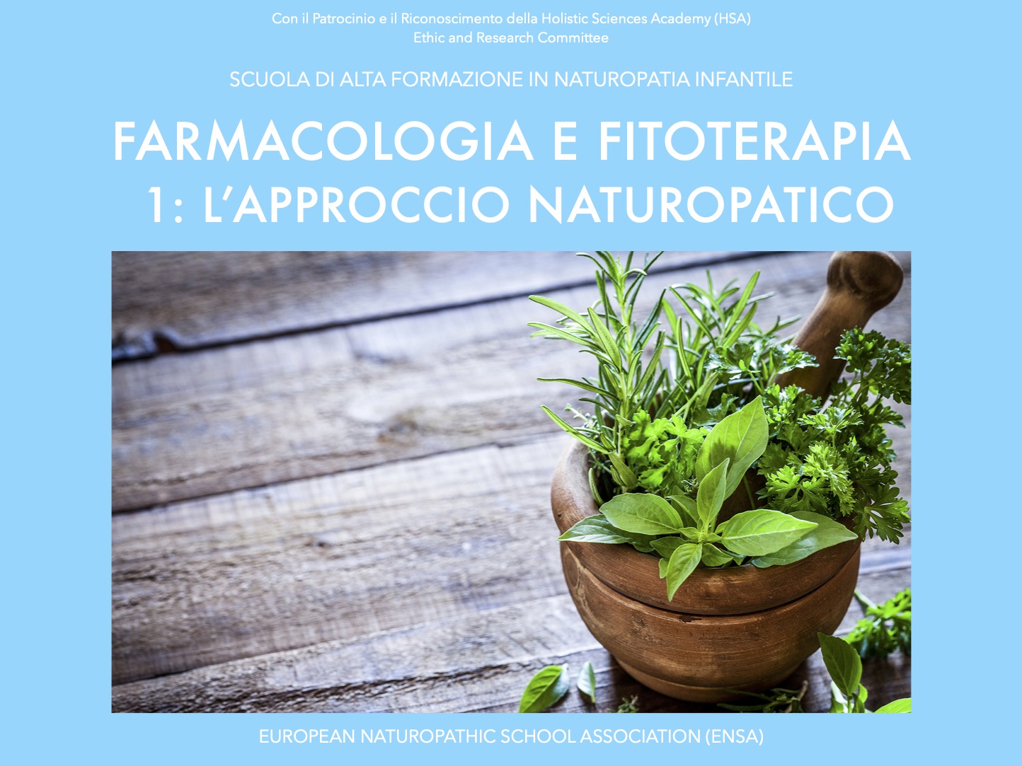 Farmacologia e fitoterapia 1